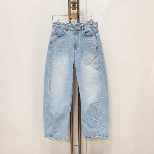 시아쥬 데님 와이드 팬츠 바지 (2사이즈)