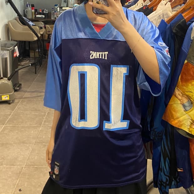 [NO.9] NFL 풋볼 져지 반팔티 블루