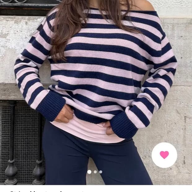 유럽판 브랜디멜빌 subdued 섭듀드 오프숄더 니트 스웨터 새상품