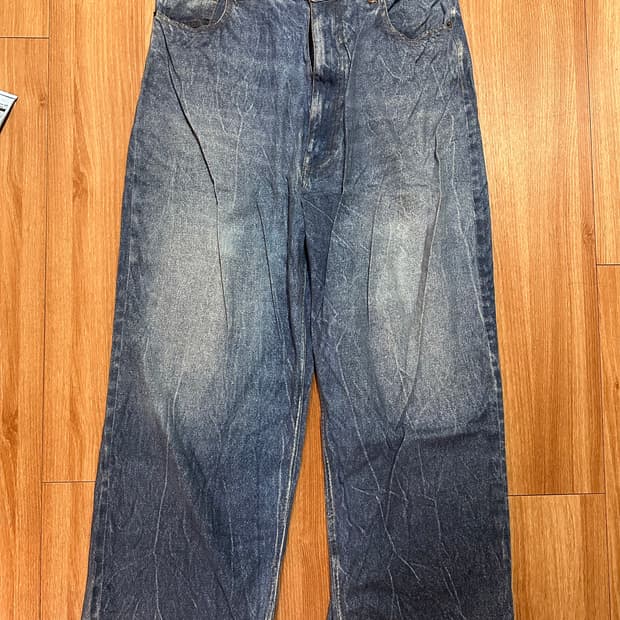 발렌시아가 트롱프뢰유 팬츠