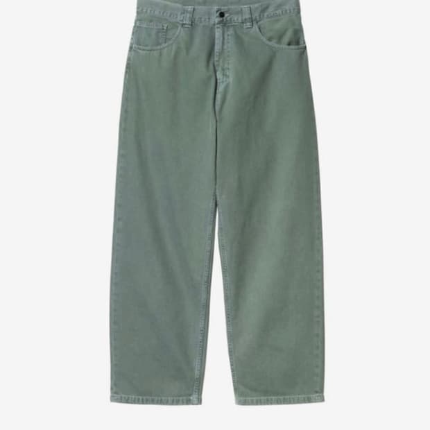 칼하트 wip 브랜든 팬츠 실버 파인 스톤 다이드 xs