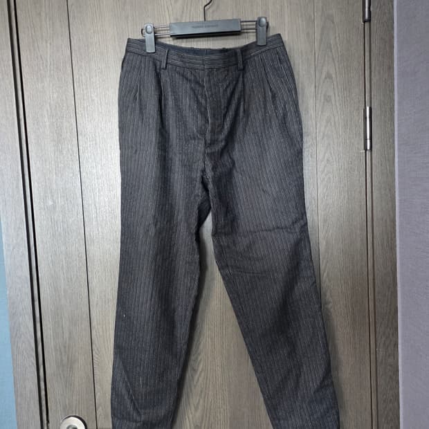 생로랑 울 팬츠