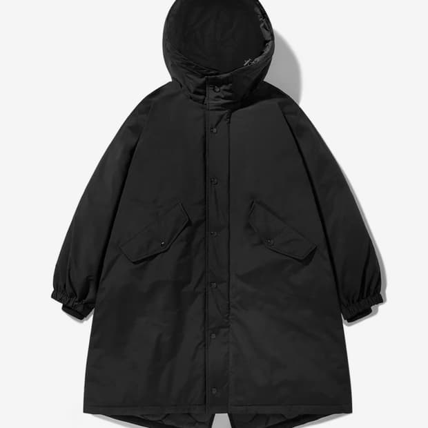 플루크 어드벤처 피쉬테일 퀼팅 롱파카