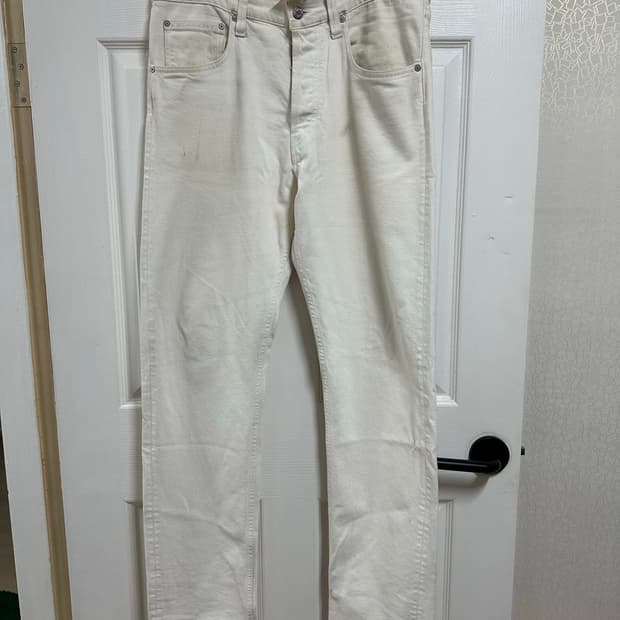 Helmut Lang White Denim (Made in Italy) 