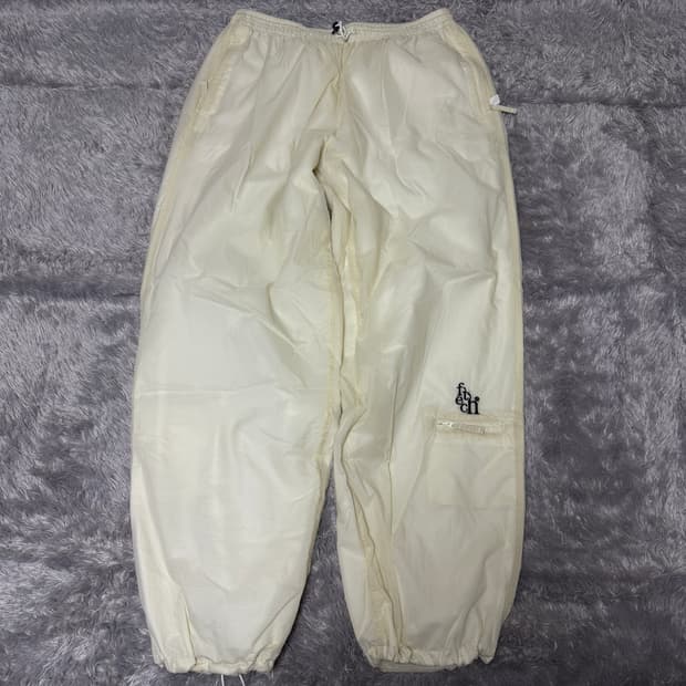 [XL] 페치선데이 립스탑 트랙 팬츠 아이보리