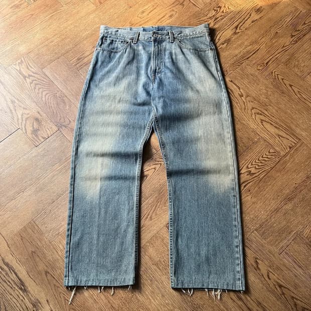 [34]00's 리바이스 USA 505 빈티지 워싱 데님 팬츠