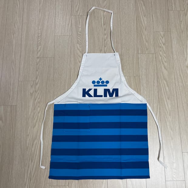 KLM 네덜란드 항공 빈티지 앞치마 13번 90s OLD