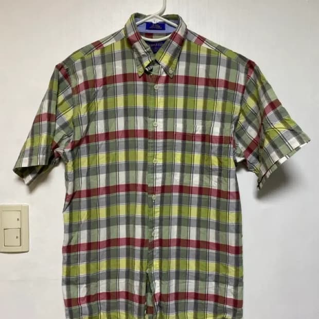 [PENDLETON] 펜들턴 코튼 체크 반팔셔츠 M사이즈