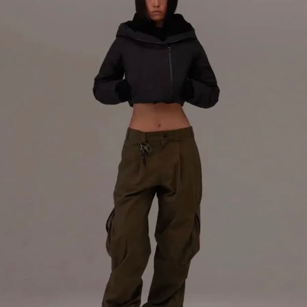 혜인서 카고팬츠 카키