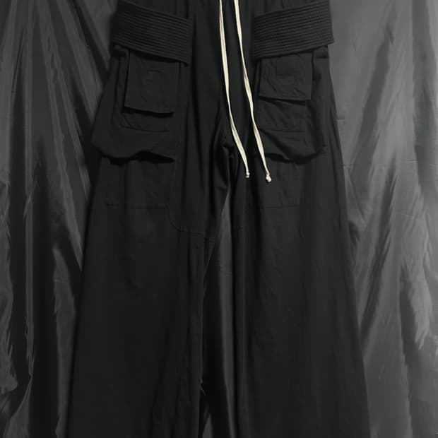23ss 릭오웬스 다크쉐도우 와이드 카고 팬츠 
