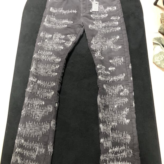 언더마이카 코닉섹션 Vol.2 hard destroyed jeans