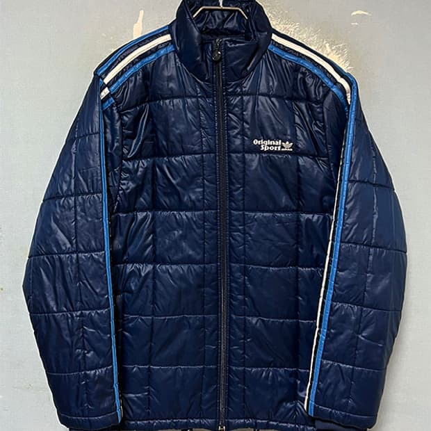 아디다스 남자 경량 패딩점퍼 웰론 사각퀼팅 L 95-100