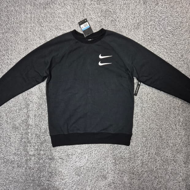 [새상품]나이키 남성 더블스우시 스웨트 맨투맨 M
