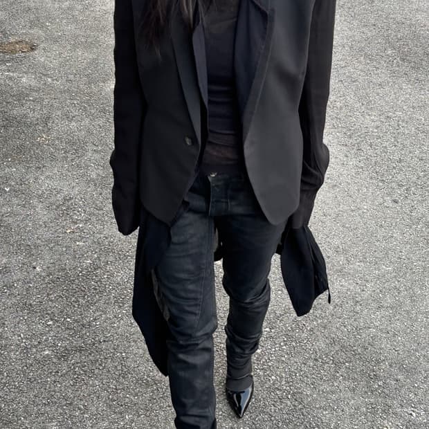 릭오웬스 19SS 바벨 블레이저