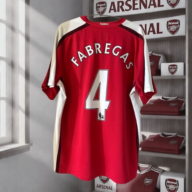08-10 아스날 홈 파브레가스 유니폼 정품