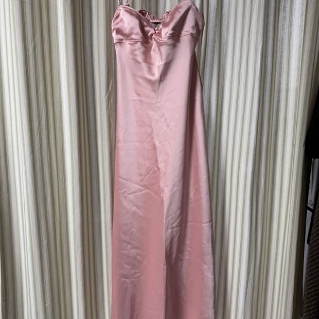 ZARA 자란 새틴 롱 원피스