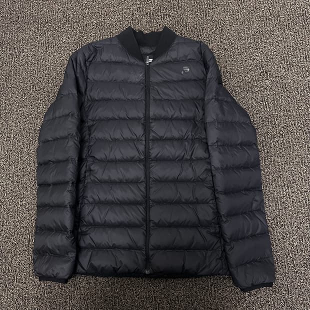 빈폴 여성 골프웨어 덕다운 경량 패딩 블랙 90사이즈