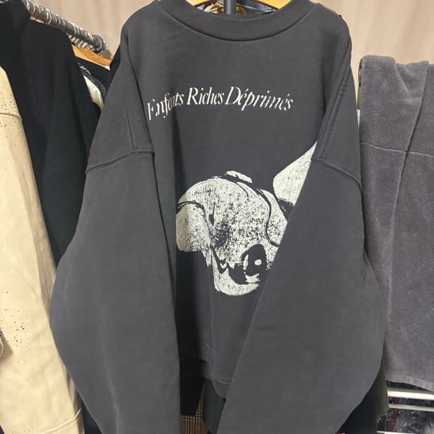 앙팡 리쉬 디프리메 sleep sound crewneck