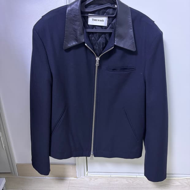 토니웩 LEATHER TRIM WOOL BLOUSON