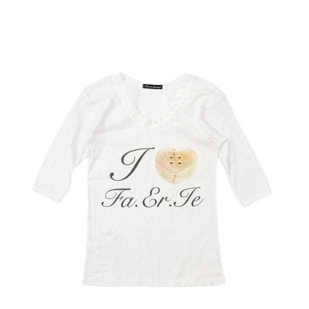 샵페어리 레이스티 화이트