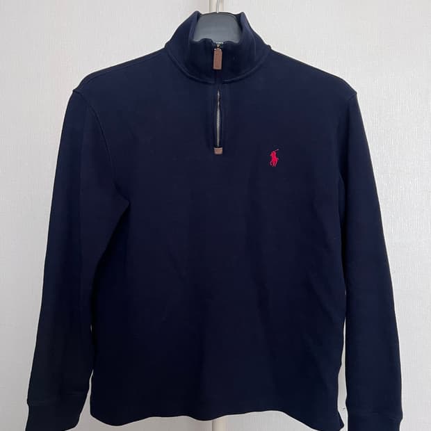 Polo Ralph Lauren Navy Half-Zip Sweater 