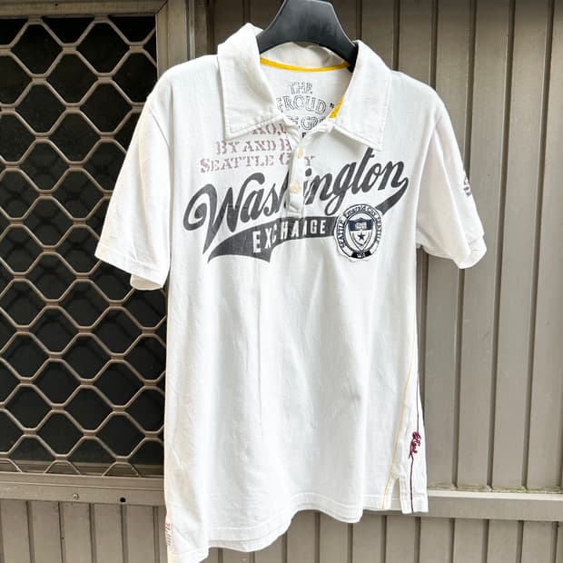 NONE vintage lettering pk tee