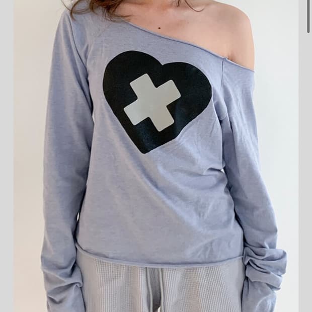 샵페어리 티셔츠 블루