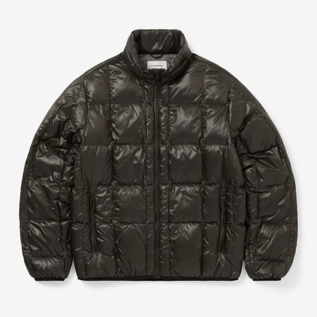 디스이즈네버댓 퍼텍스 라이트 다운 자켓 브라운블랙