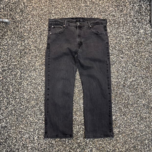 리바이스 569 스트레이트 블랙진 (36)  