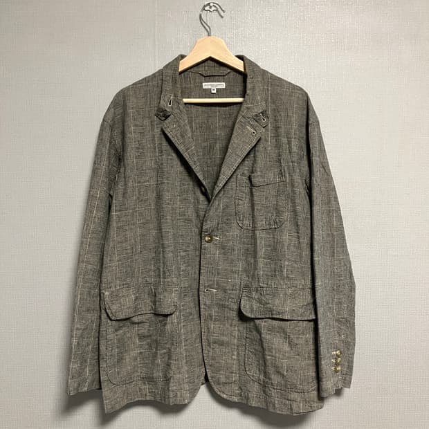 엔지니어드가먼츠 20ss 로이터 자켓 글렌체크 [M]
