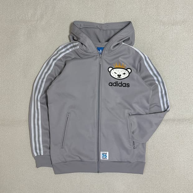 아디다스 니고 집업 플리스 후디