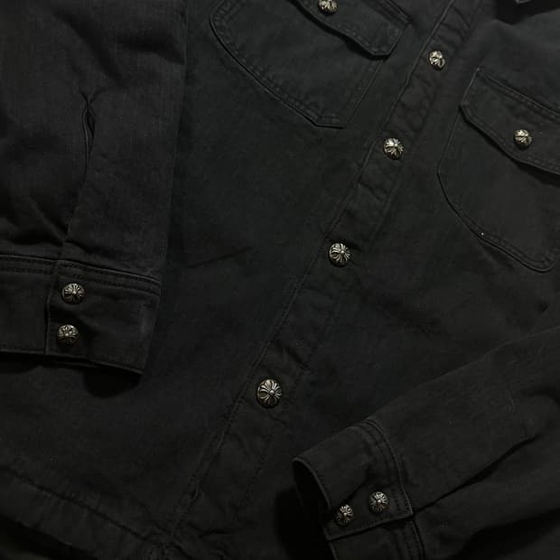 [L] 크롬하츠 워크독 블랙 자켓 내피버전