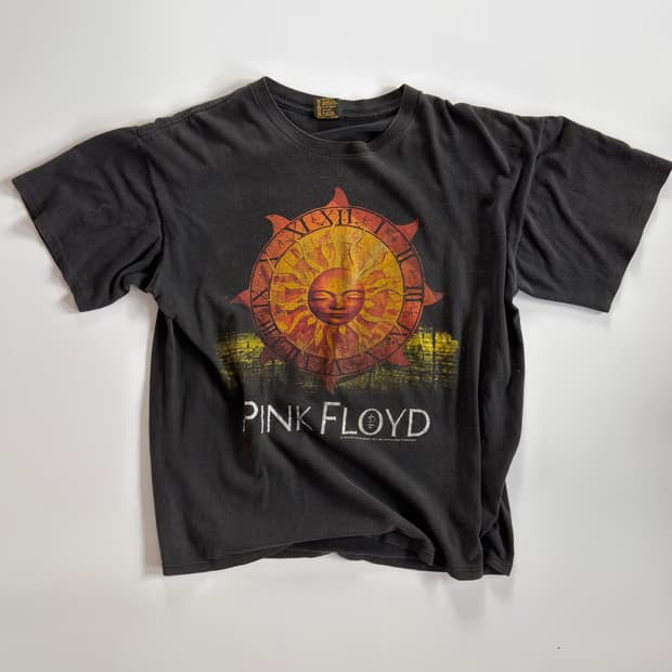90s pink floyd 핑크플로이드 빈티지 티셔츠