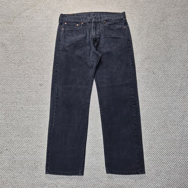 리바이스 505 블랙 w33 (A11)