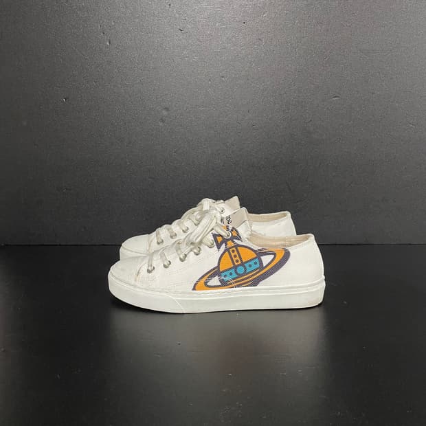 [38] 비비안웨스트우드 플림솔 로우탑 스니커즈