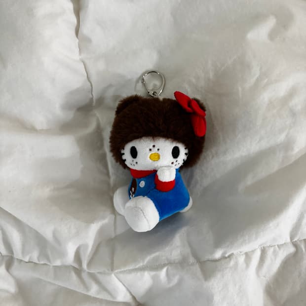 몬치치 키티 인형 키링