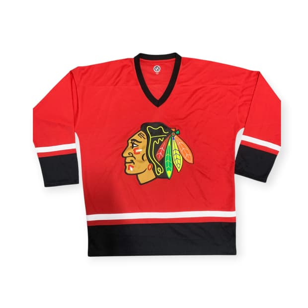 M)NHL 시카고블랙호크스 아이스하키 져지 오버핏 북미프로리그