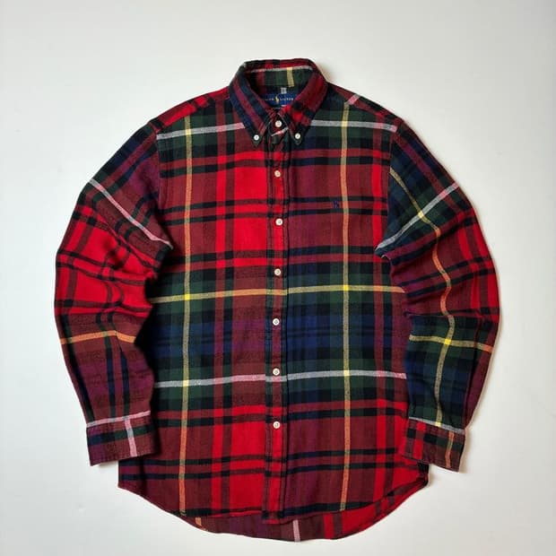 폴로 랄프로렌 플란넬 큐알 신형 클래식핏 남방 PN8249