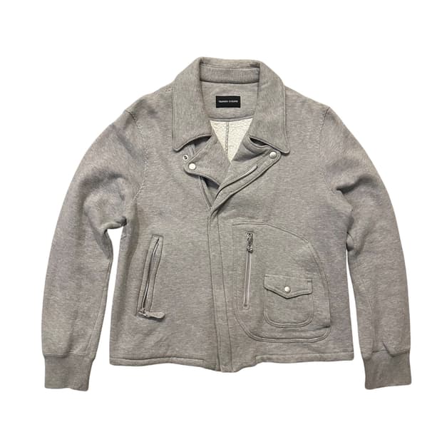 츠모리 치사토 Tsumori Chisato 바이커 스웻 자켓