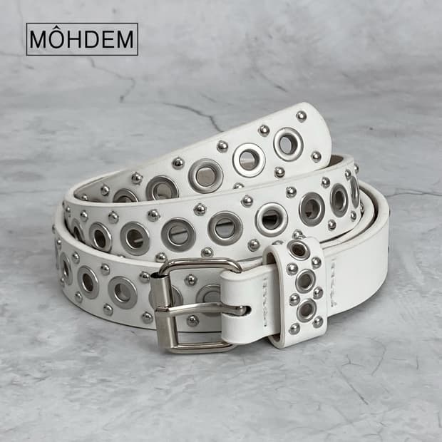 [Unisex] 스터드 아일렛 벨트