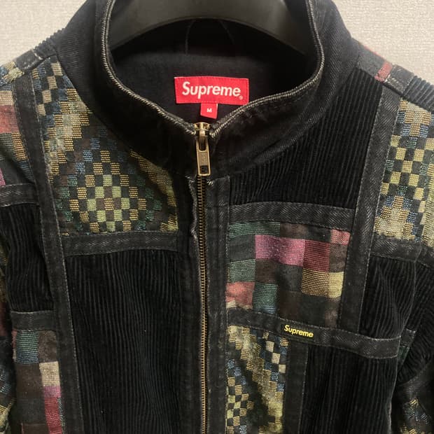슈프림 코듀로이 패치워크 자켓M