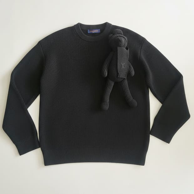 루이비통 테디베어 곰돌이 니트