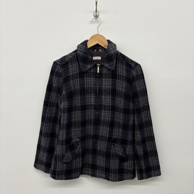 Max&Co. 체크 울 자켓 여/M