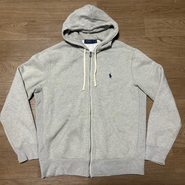 M) 폴로 랄프로렌 후드집업 오트밀