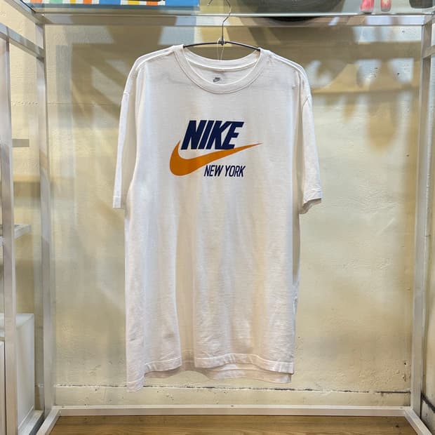 나이키 뉴욕 빅로고 반팔 티셔츠 화이트 2XL