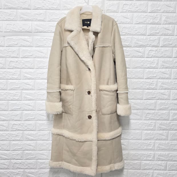 택포) 마쥬 램스킨 무스탕 코트 2사이즈