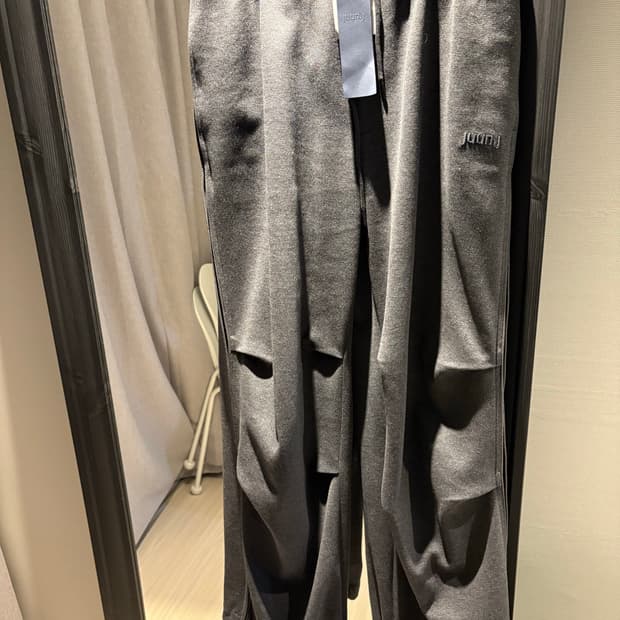 25fw 준지 punto(푼토) 트랙팬츠 그레이44