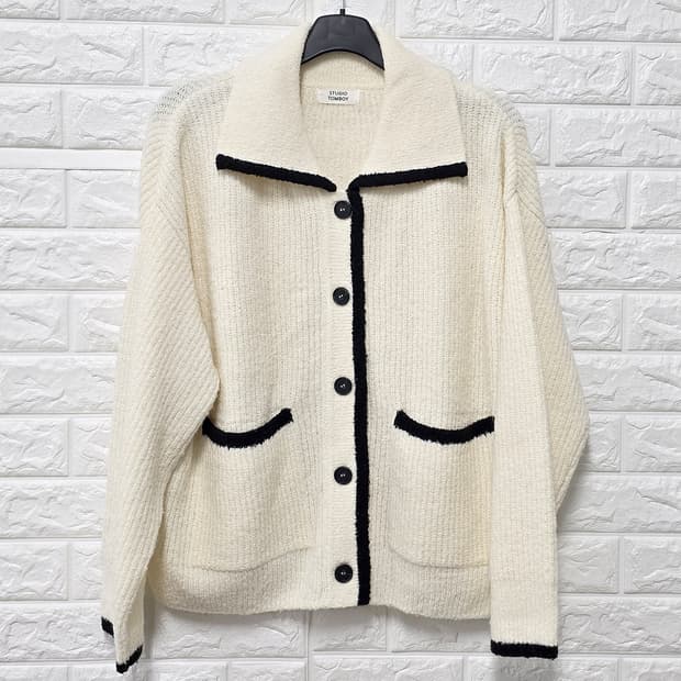 택포) Free 23s 스튜디오 톰보이 니트 가디건