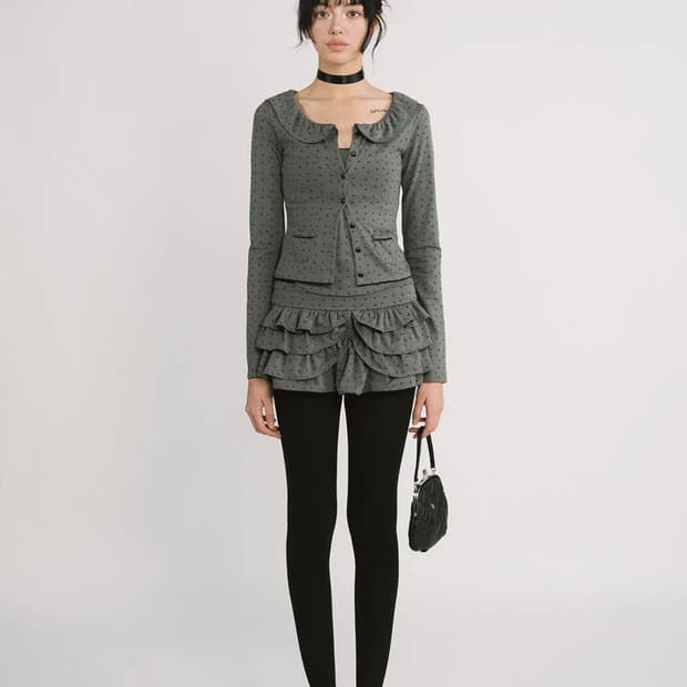 쓰리타임즈 lolly picot 셋업