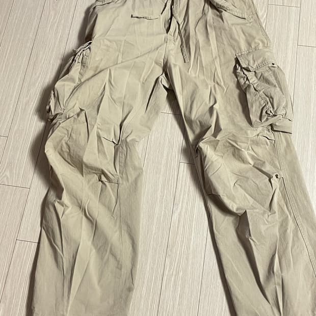 빅유니온 카고팬츠 베이지 M